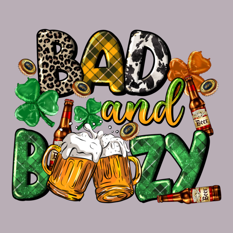 Bad And Boozy St. Patrick's Day Vintage Tee by CowGirlArtShop | Teevron