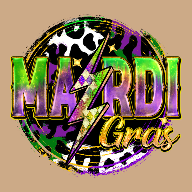 Mardi Gras Lightning Vintage Hoodie by FaDigitalArtStudio | Teevron