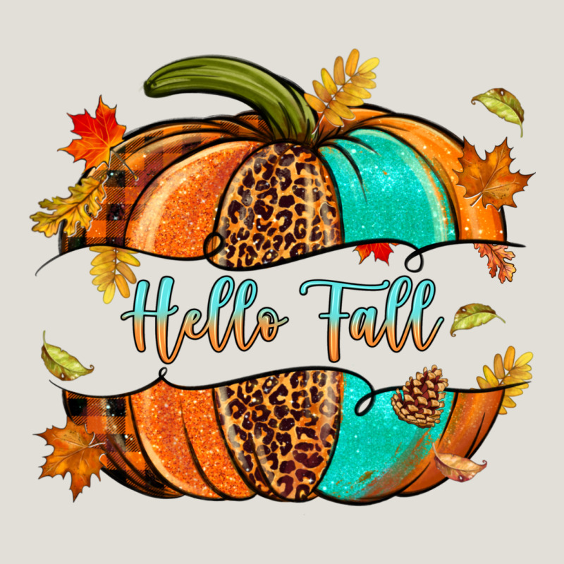 Pumpkin Hello Fall Heavy Core Tee by NancyCooperArtShop | Teevron