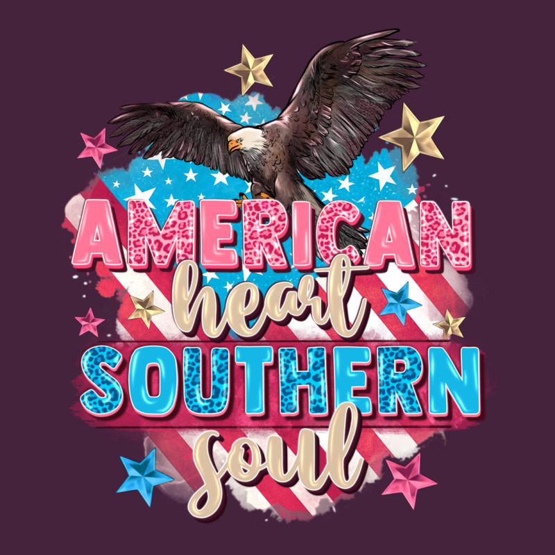 American Heart Southern Soul 4th Of July Long Sleeve Tee by FaDigitalArtStudio | Teevron