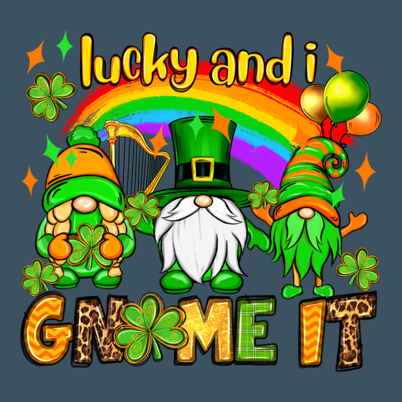 St. Patrick's Lucky And I Gnome It Urban Heavy Tee by OliviaCreatesArt | Teevron