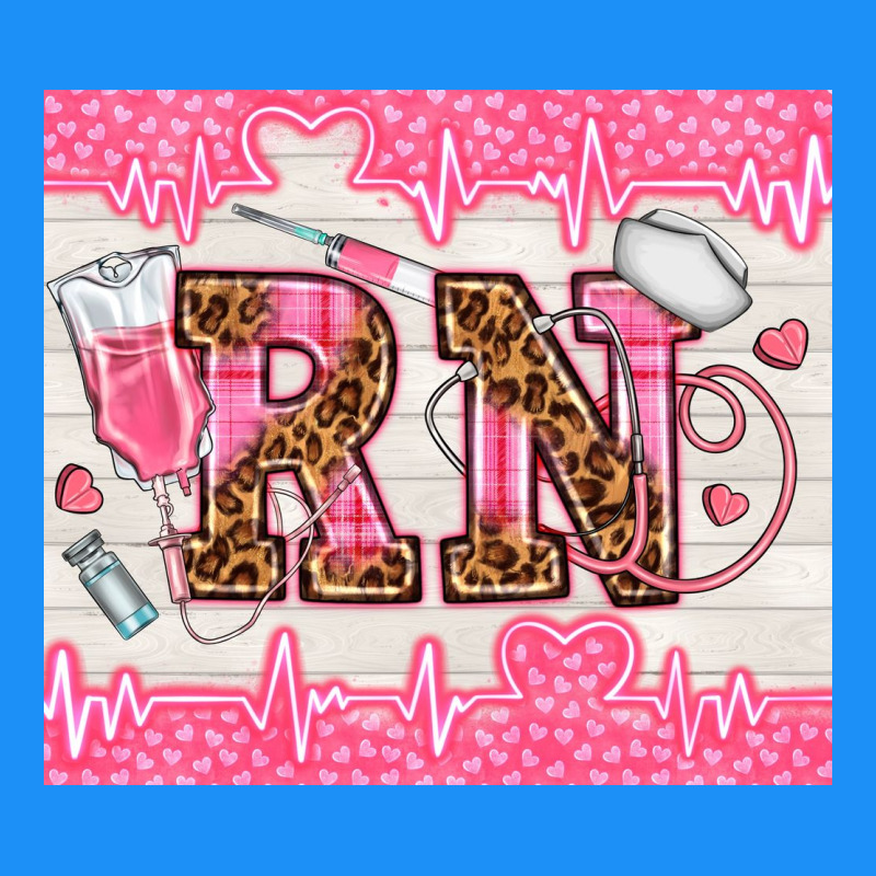 Nurse Rn Classic Tee by TumblerDesignByShophia | Teevron