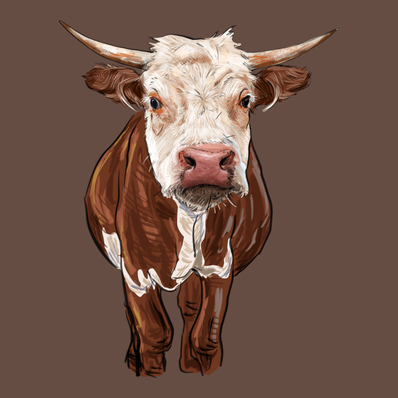 Hereford Cow Long Sleeve Tee by RanaPortraitStore | Teevron