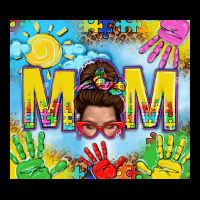 Messy Bun Autism Mom 20oz Skinny Tumbler Ladies Tee | Teevron
