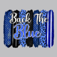 Back The Blue Brushstrokes Long Sleeve Tee | Teevron