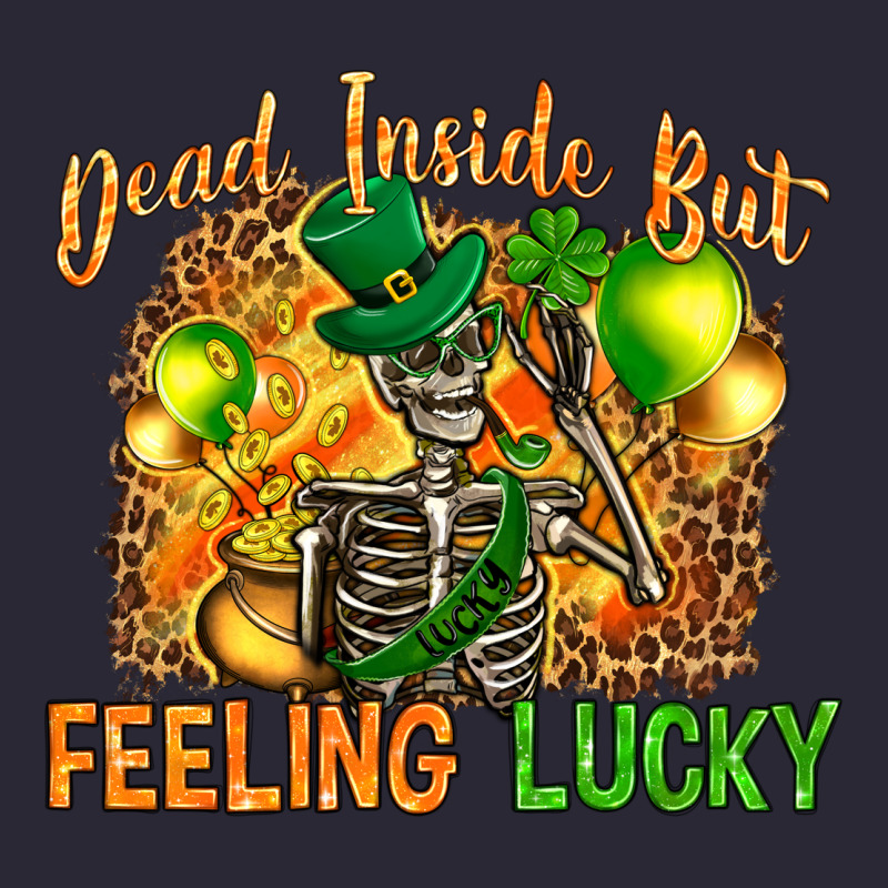 St. Patrick's Dead Inside But Feeling Lucky Vintage Tee by HowdyJamesFarm | Teevron