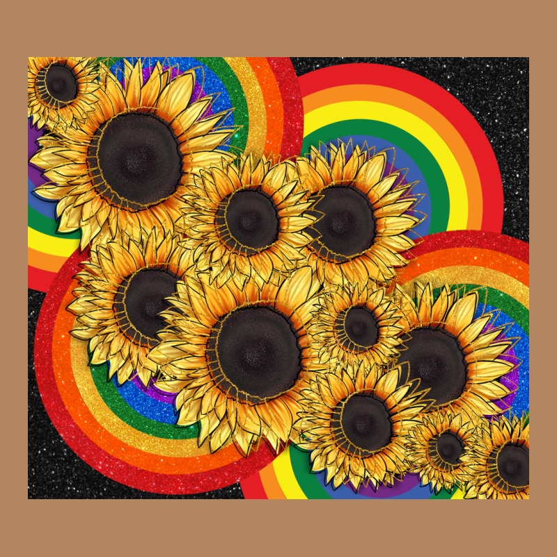 Pride Sunflower Tumbler Long Sleeve Tee by FaDigitalArtStudio | Teevron