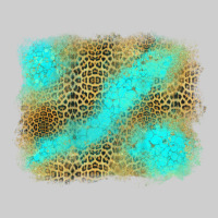 Turquoise Leopard Background Premium Tee | Teevron