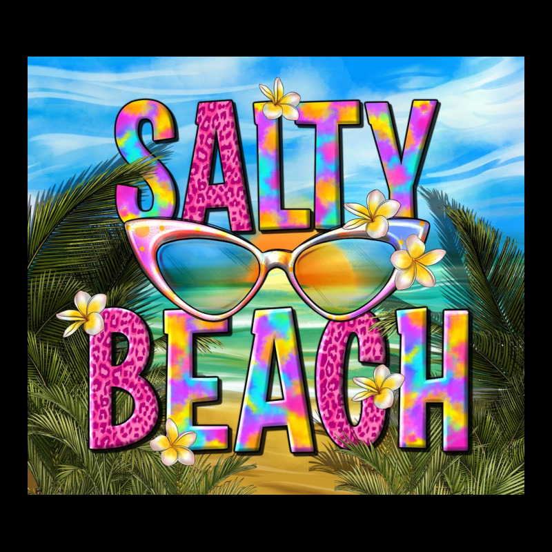 Salty Beach Ladies Tee by TumblerDesignByShophia | Teevron