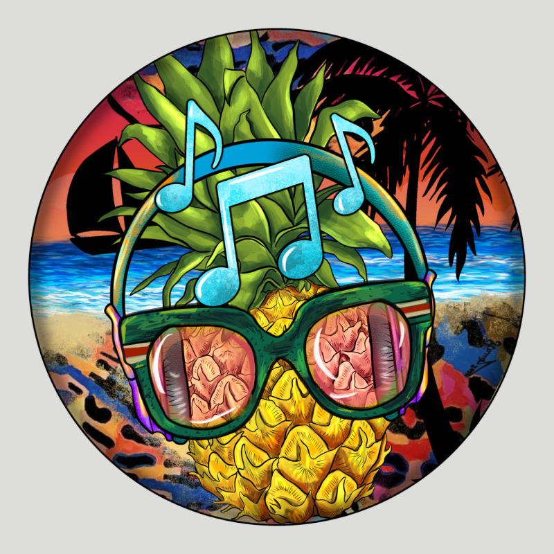 Pineapple Relaxing Zipper Hoodie by BarkalooDesign | Teevron