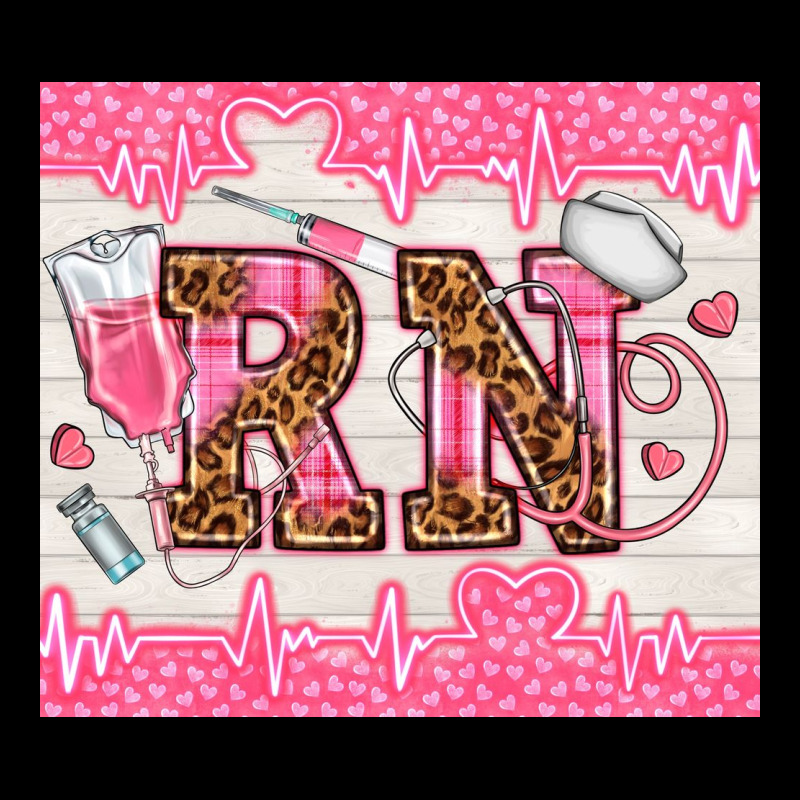 Nurse Rn Ladies Tee by TumblerDesignByShophia | Teevron