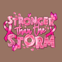 Stronger Than The Storm Breast Cancer Premium Hoodie | Teevron