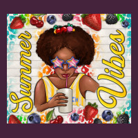 Summer Vibes Afro Kid Premium Tee | Teevron