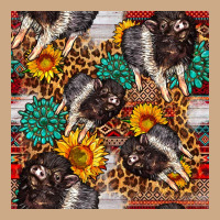 Baby Hampshire Pig Sunflowers Seamless Pattern Vintage Hoodie | Teevron