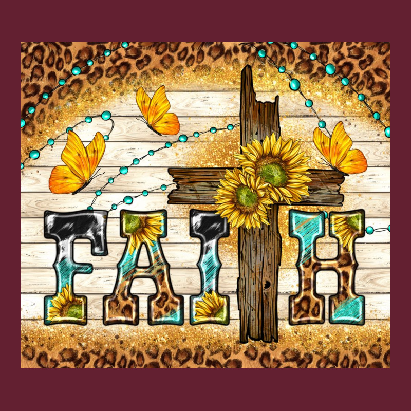 Faith With Cross Classic Tee by TumblerDesignByShophia | Teevron