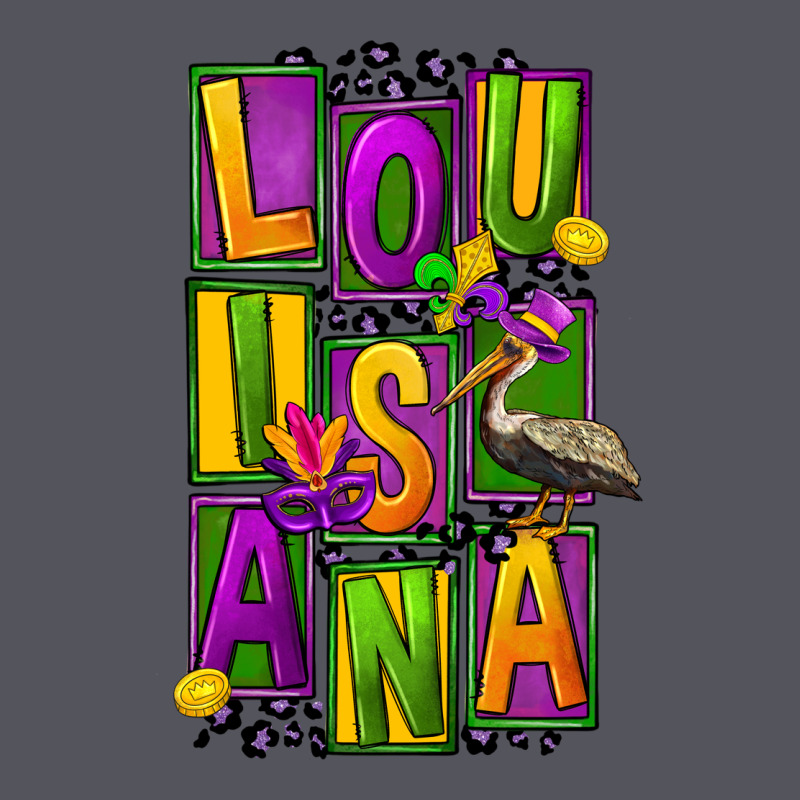 Mardi Gras Louisiana Vintage Hoodie by FaDigitalArtStudio | Teevron