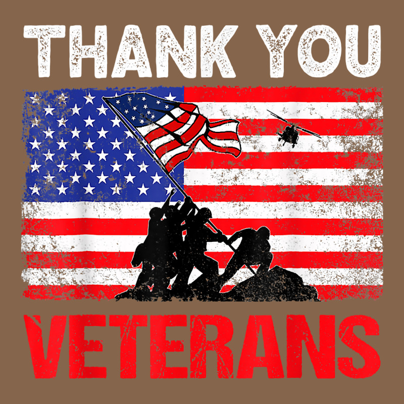 Thank You Veterans Service Patriot Veteran Day American Flag T Shirt Premium Tee by maiPhamDesign | Teevron