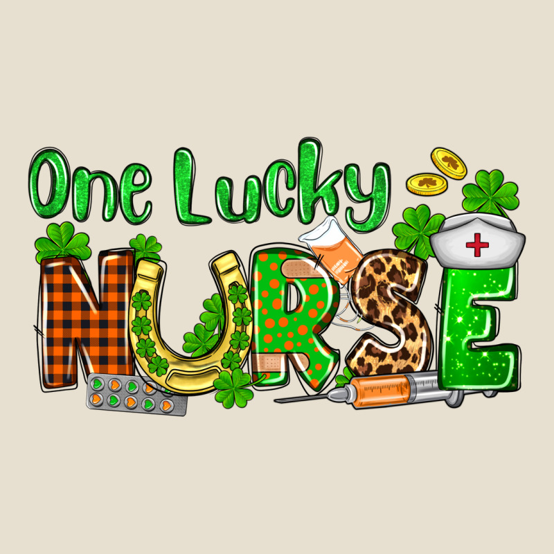 St. Patrick's One Lucky Nurse Urban Heavy Tee by OliviaCreatesArt | Teevron