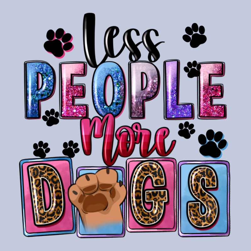 Less People More Dogs Mother's Day Long Sleeve Tee by FaDigitalArtStudio | Teevron
