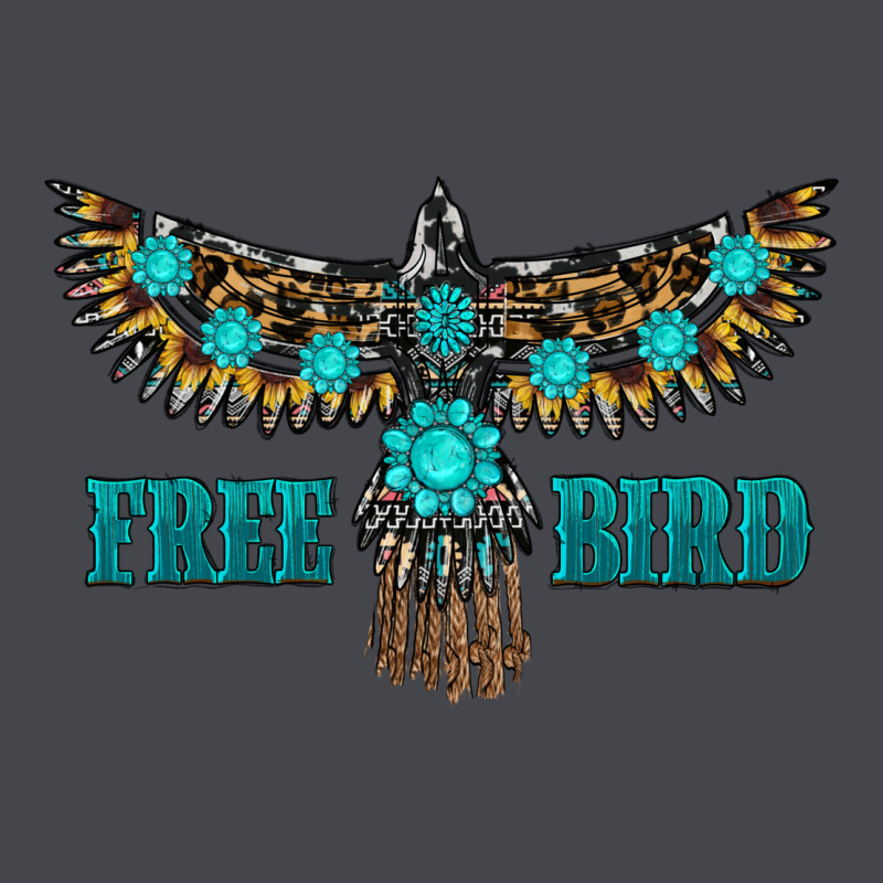Turquoise Freebird Long Sleeve Tee by RanaPortraitStore | Teevron