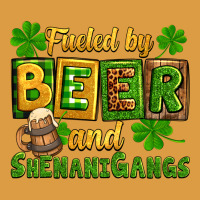 St. Patrick's Fueled By Beer And Shenanigangs Urban Heavy Tee | Teevron