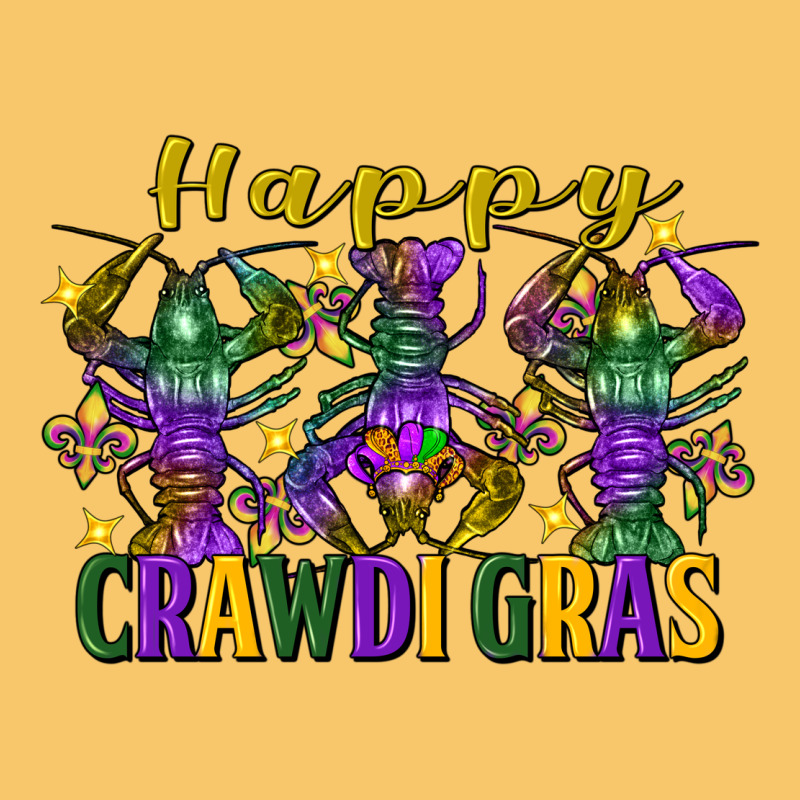 Happy Crawdi Gras Mardi Gras Crawfish Vintage Hoodie by FaDigitalArtStudio | Teevron