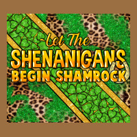 Let The Shenanigans Begin Shamrock Tumbler Vintage Tee | Teevron
