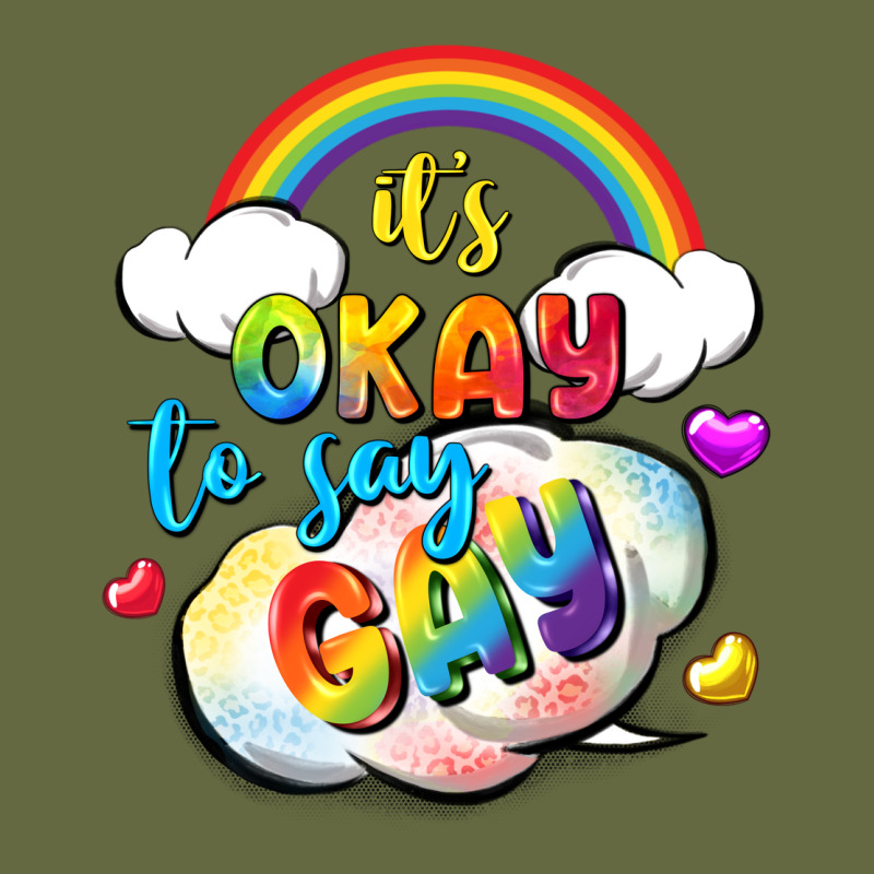 Its Okay To Say Gay Pride Long Sleeve Tee by FaDigitalArtStudio | Teevron