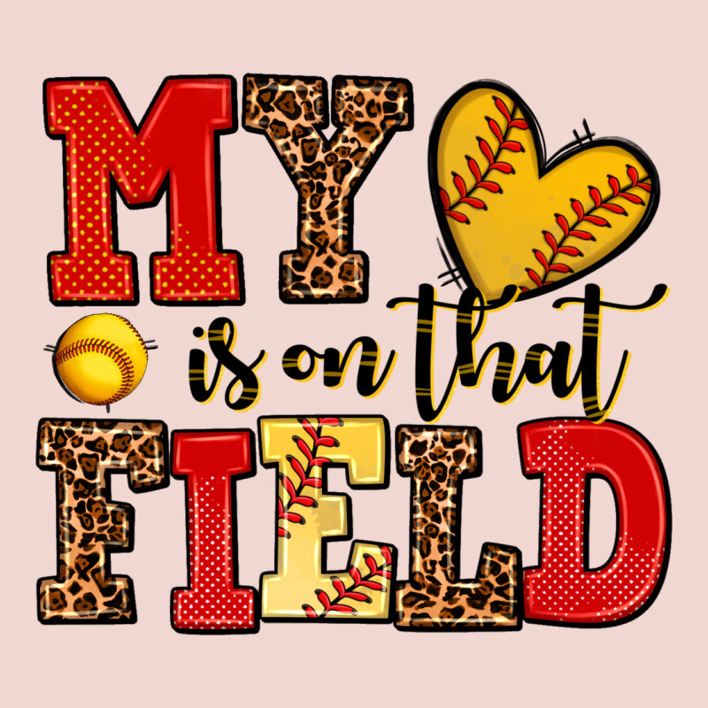 My Heart Is On That Field Softball Premium Sweatshirt by AdoDesignShop | Teevron