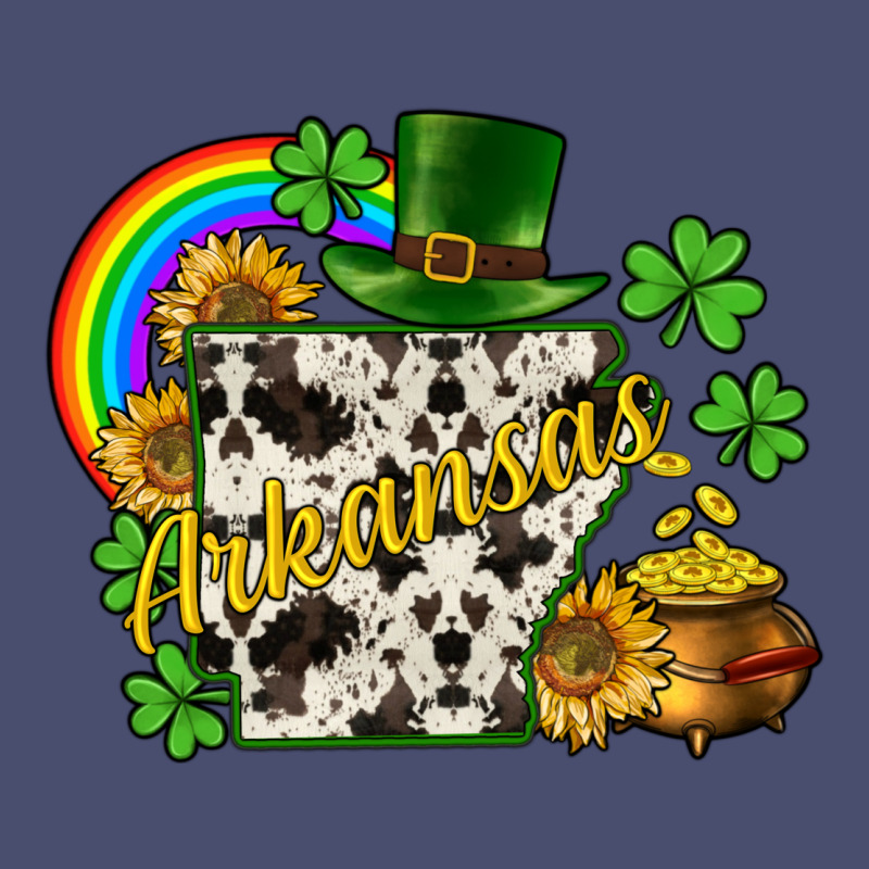 Arkansas Map St. Patrick's Vintage Tee by CowGirlArtShop | Teevron