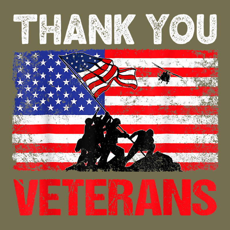 Thank You Veterans Service Patriot Veteran Day American Flag T Shirt Vintage Hoodie by maiPhamDesign | Teevron