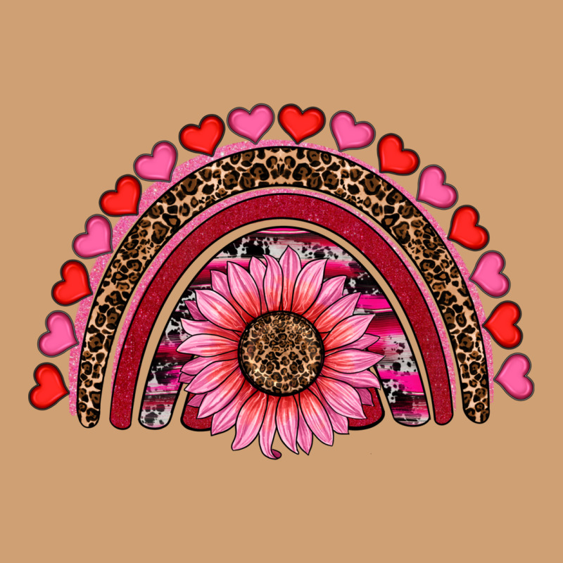 Valentine's Day Sunflower Rainbow Vintage Tee by RanaPortraitStore | Teevron