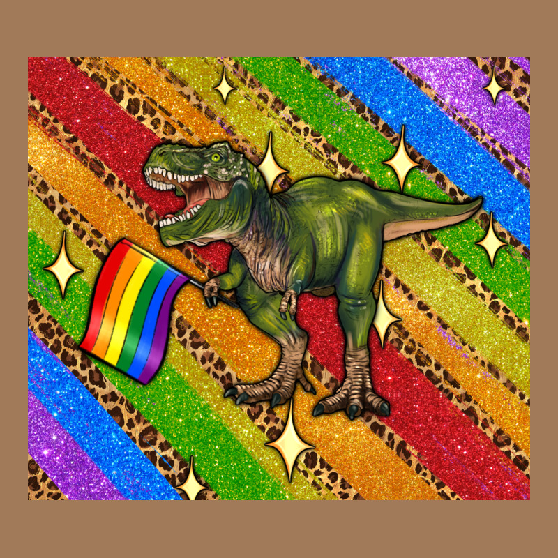 Lgbtq Dinosaur T Rex Tumbler Classic Tee by Artiststas | Teevron