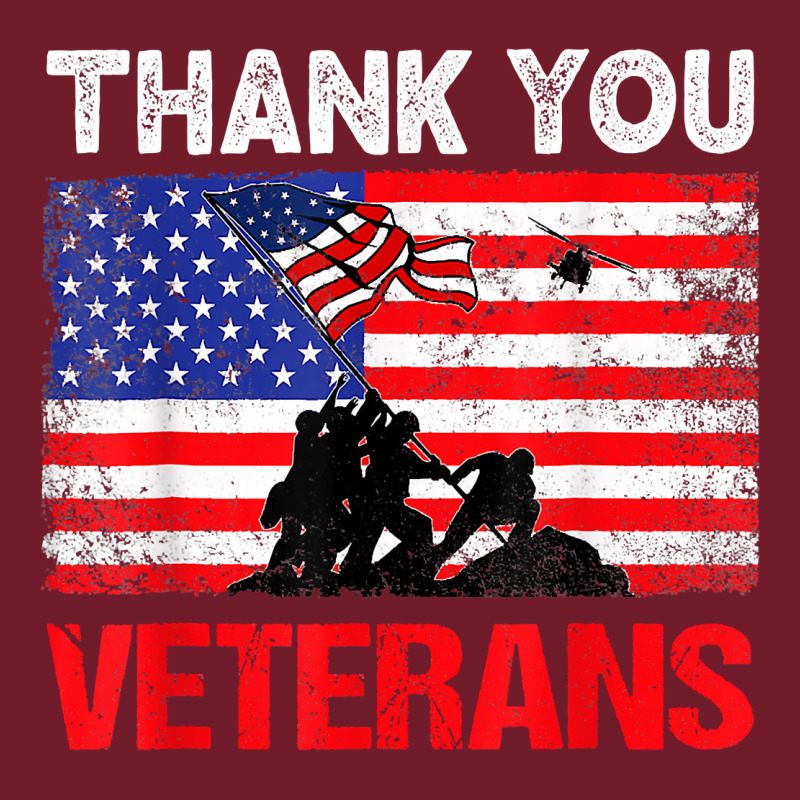 Thank You Veterans Service Patriot Veteran Day American Flag T Shirt Zipper Hoodie by maiPhamDesign | Teevron