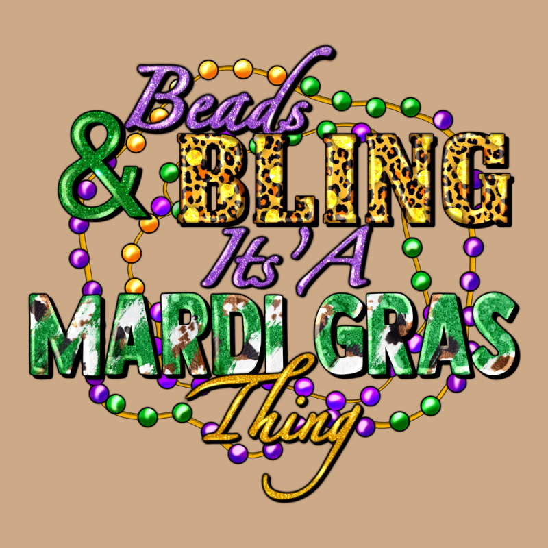 Beads And Bling It's' A Mardi Gras Thing Vintage Hoodie by FaDigitalArtStudio | Teevron