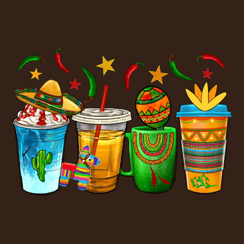 Cinco De Mayo Coffee Cups Heavy Core Tee by texasbilliewilder | Teevron
