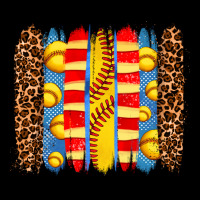 Softball  Brushstrokes Premium Sweatshirt | Teevron