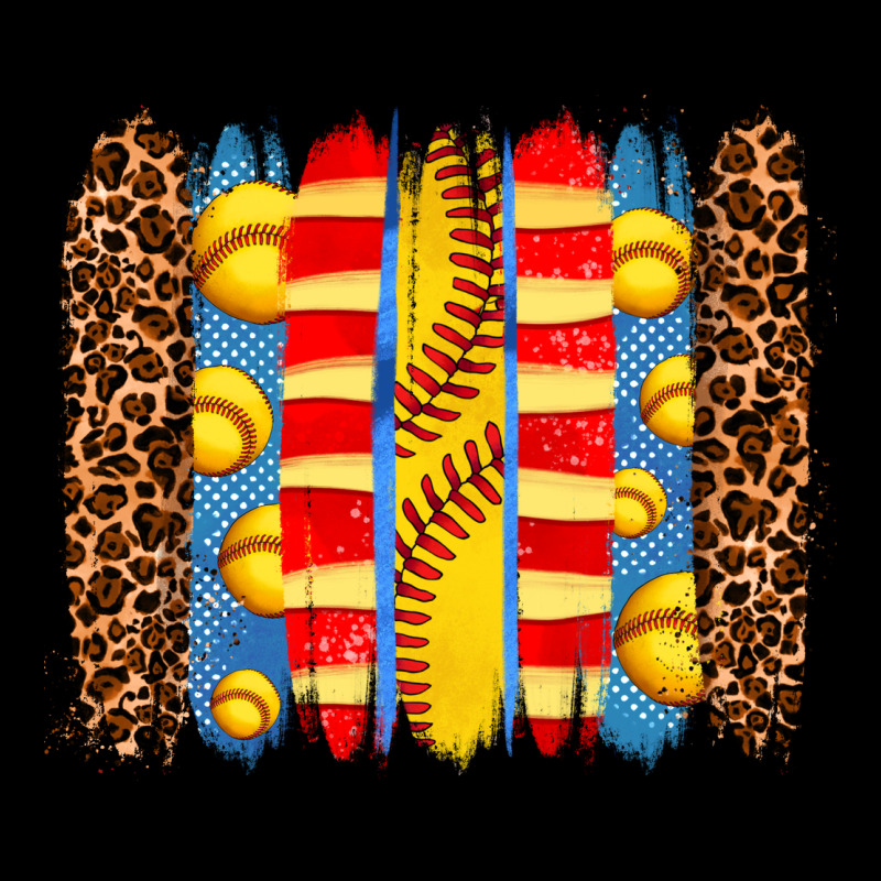 Softball  Brushstrokes Premium Sweatshirt by AdoDesignShop | Teevron