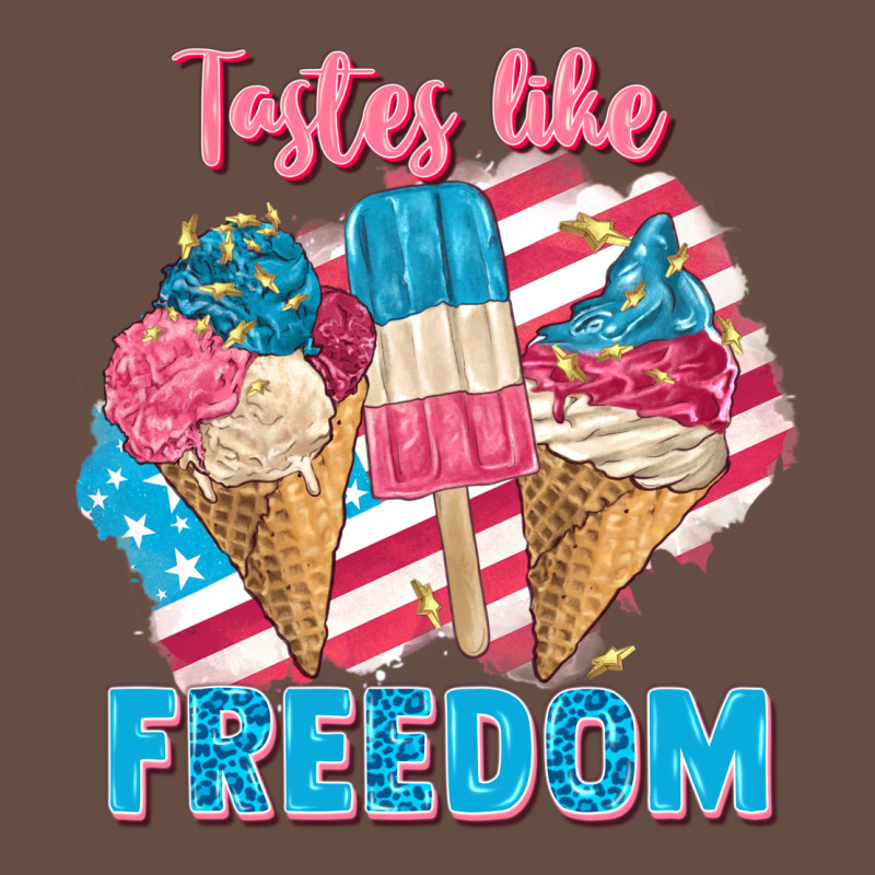 Tastes Like Freedom 4th Of July Long Sleeve Tee by FaDigitalArtStudio | Teevron