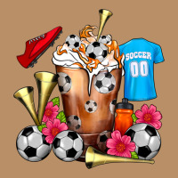 Soccer Cold Drink Frappe Vintage Hoodie | Teevron