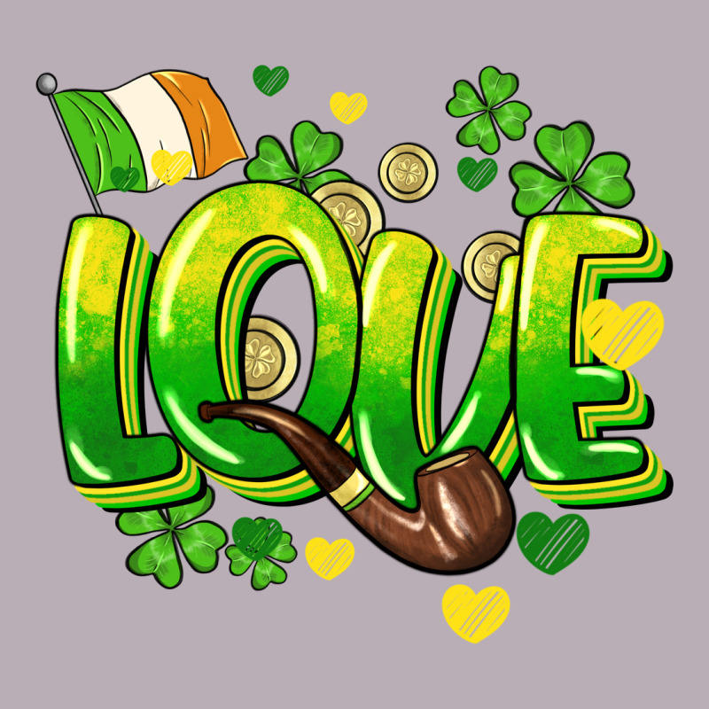 Love St. Patrick's Day Vintage Tee by HowdyJamesFarm | Teevron