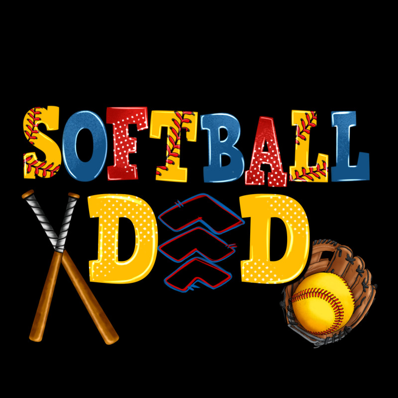 Softball Dad Premium Sweatshirt by AdoDesignShop | Teevron