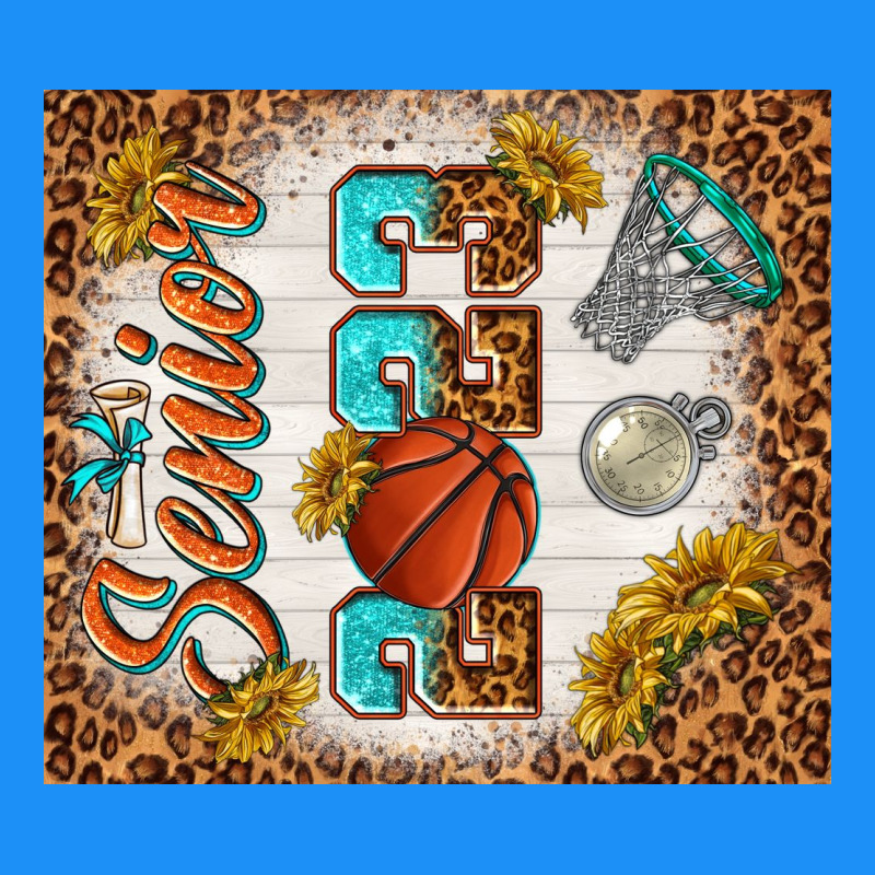 Senior 2023 Basketball Classic Tee by TumblerDesignByShophia | Teevron