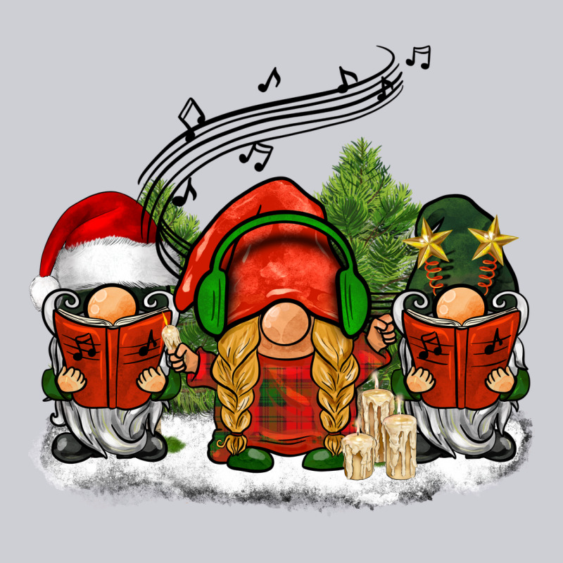 Christmas Choir Gnomes Heavyweight Sweatshirt by BarkalooDesign | Teevron