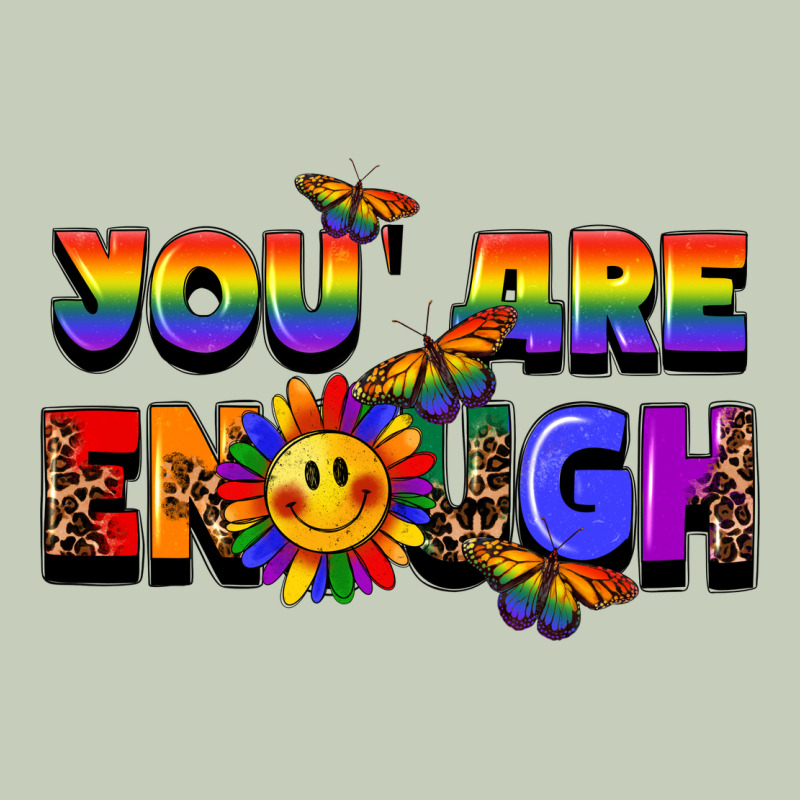 You Are Enough Long Sleeve Tee by FaDigitalArtStudio | Teevron