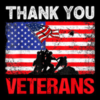 Thank You Veterans Service Patriot Veteran Day American Flag T Shirt Ladies Tee | Teevron