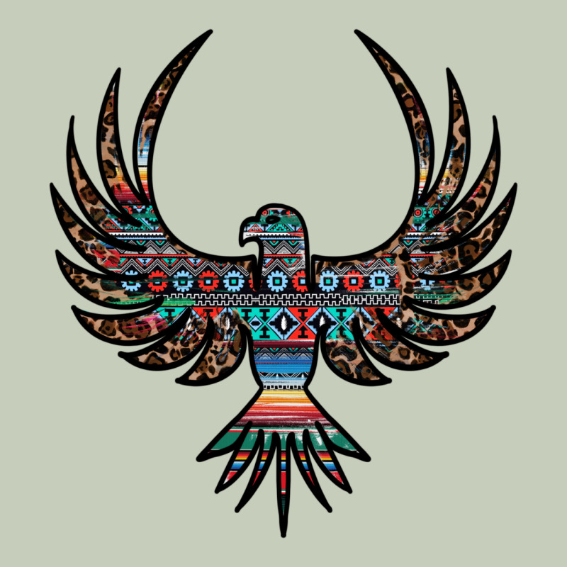 Aztec Leopard Thunderbird Long Sleeve Tee by RanaPortraitStore | Teevron