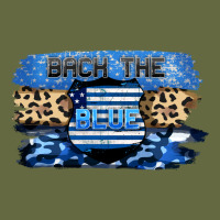 Back The Blue Long Sleeve Tee | Teevron