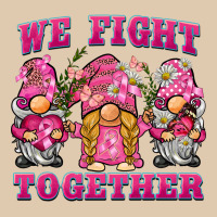 We Fight Together Breast Cancer Gnome Heavyweight Sweatshirt | Teevron