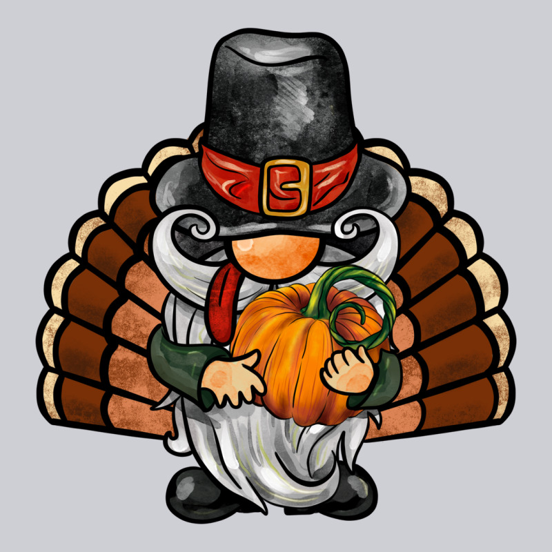 Thanksgiving Turkey Gnome Heavyweight Sweatshirt by BarkalooDesign | Teevron